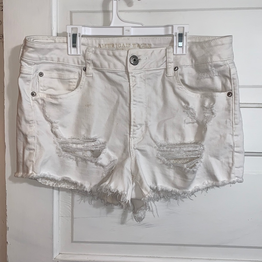 Women’s American Eagle White Jean Shorts